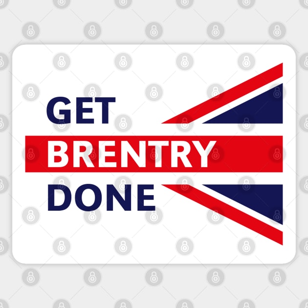 Get Brentry Done (Union Jack / Great Britain) Sticker by MrFaulbaum